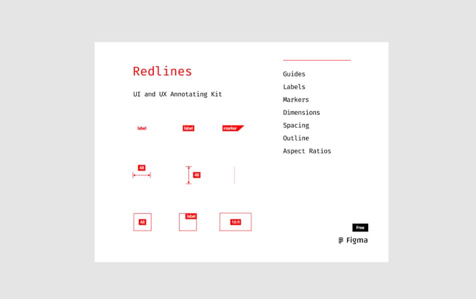 Redlines Annotating Kit