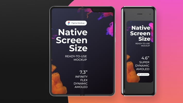 Download Samsung Galaxy Fold Figma Mockup » CSS Author