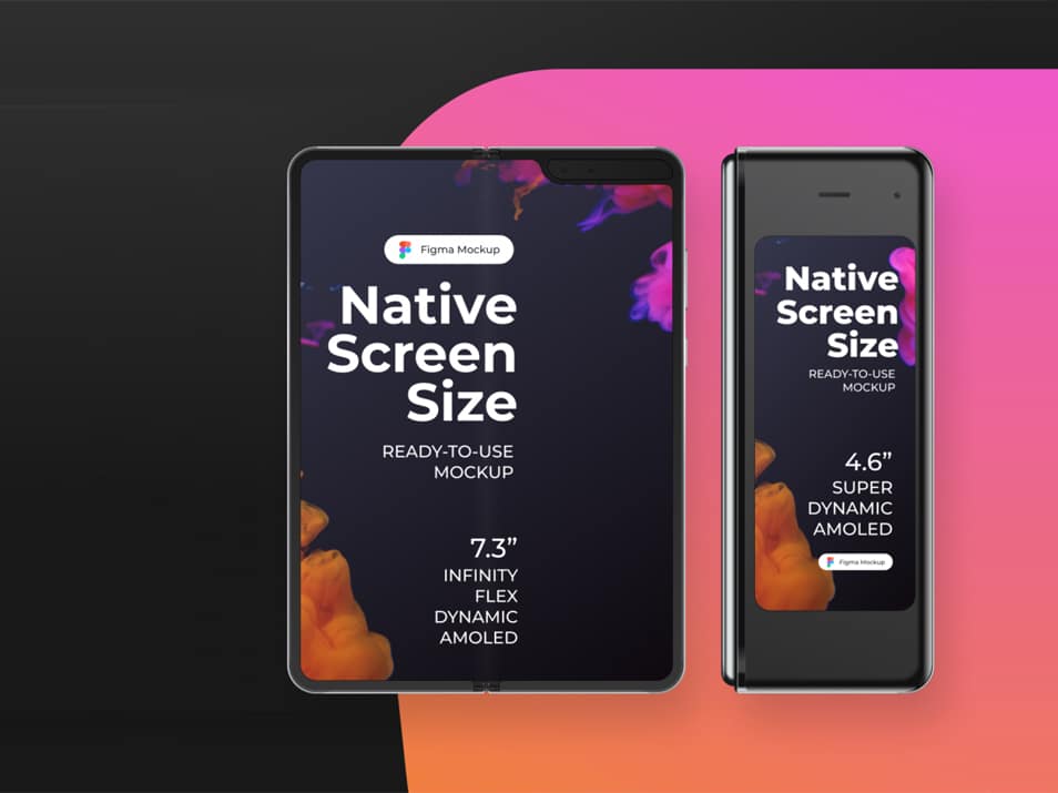 Download Samsung Galaxy Fold Figma Mockup » CSS Author