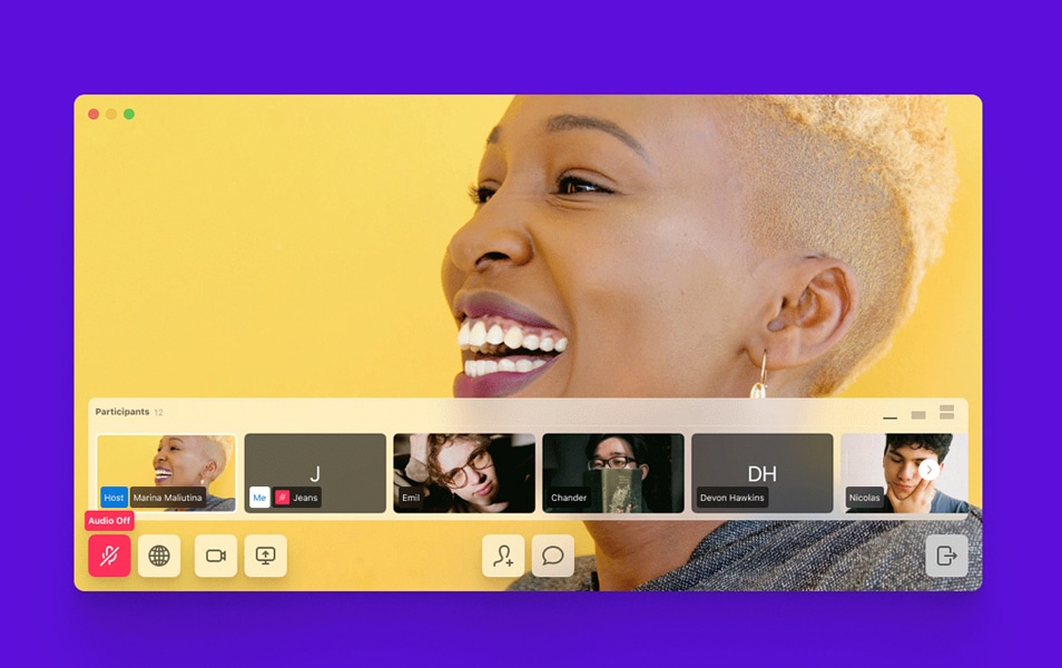 Video Conferencing App for MacOS