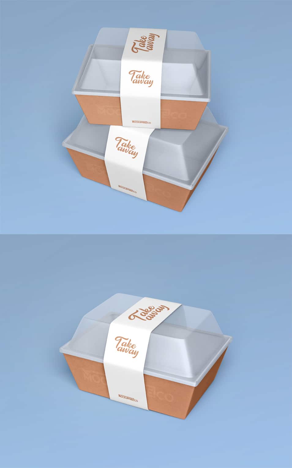 Download Food Container Paper Box 2 Free PSD Mockups » CSS Author