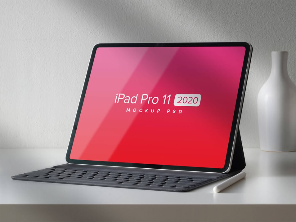 Download Free Shadow Overlay IPad Pro 11 2020 Mockup PSD » CSS Author