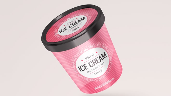 Download Ice Cream Round Box Free PSD Mockups » CSS Author Yellowimages Mockups