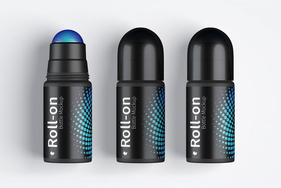 Download Roll-On Bottle Mockup » CSS Author