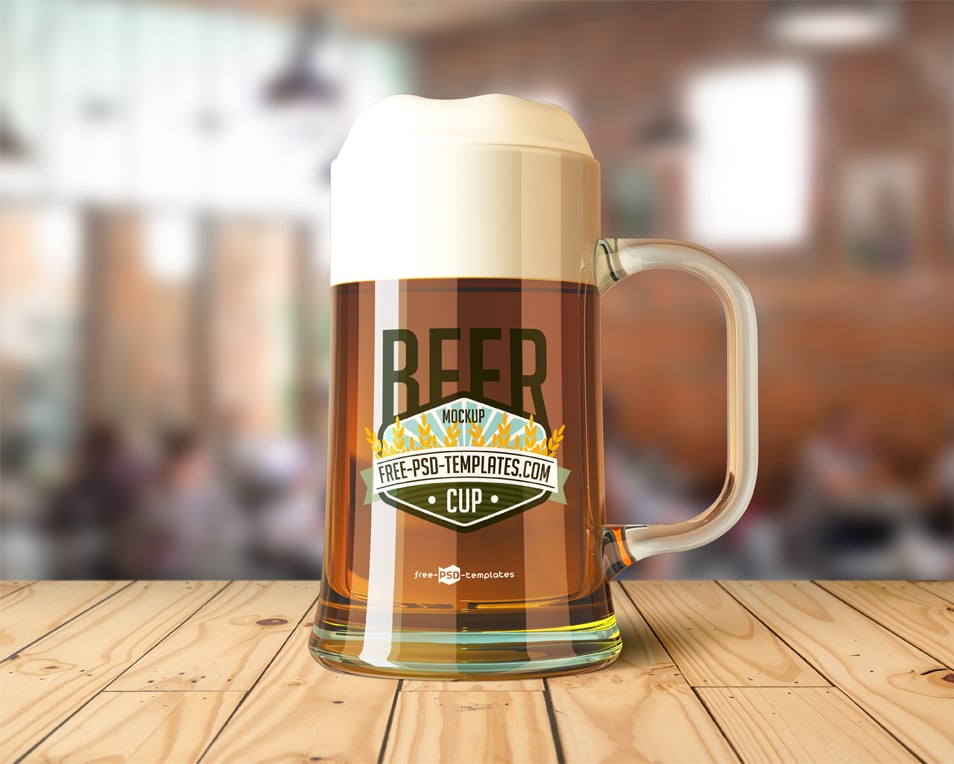 Download Free Beer Cup Mock-up In PSD » CSS Author