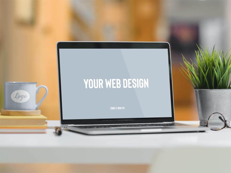 Download Free Mug & Laptop Website Mockup PSD » CSS Author