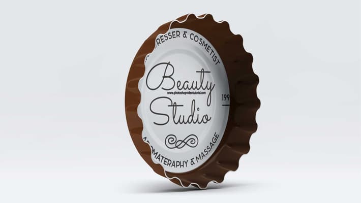 Download Free PSD Bottle Cap Mockup » CSS Author