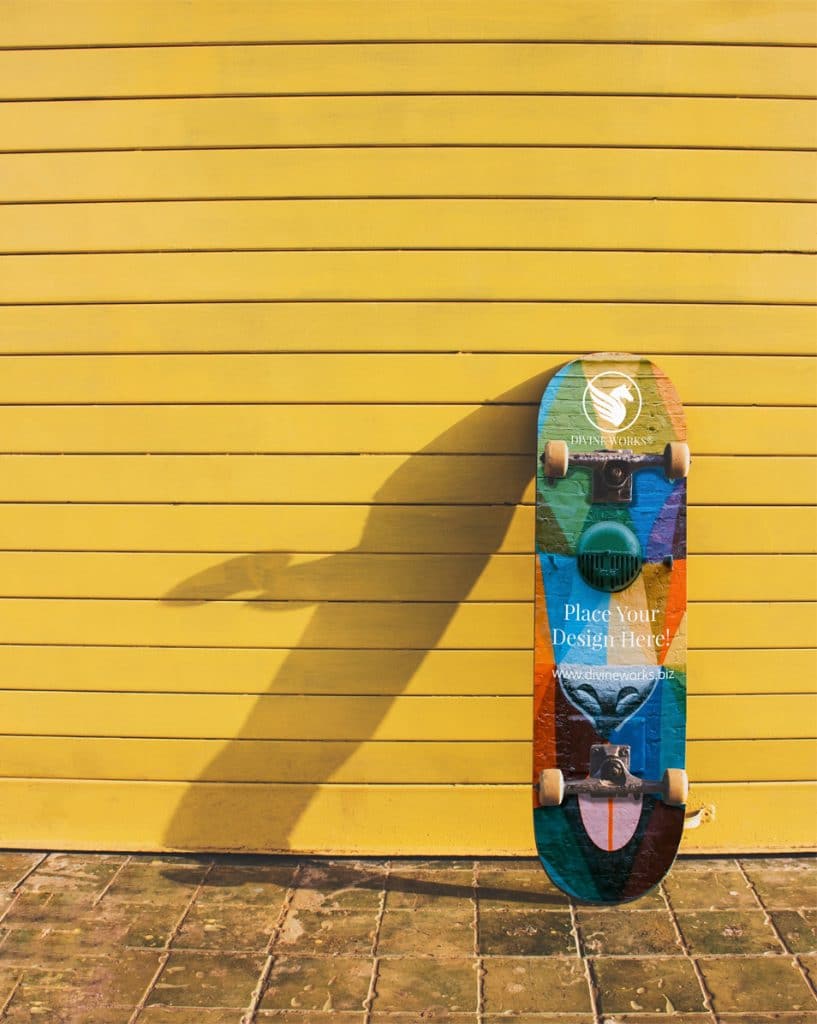 Download Free Skateboard Mockup » CSS Author
