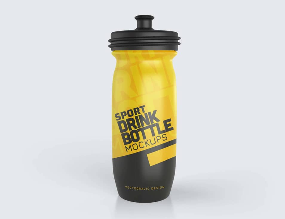 Download Sports Drink Bottle Mockups » CSS Author