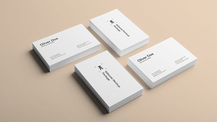 Download Business Card Mockups » CSS Author