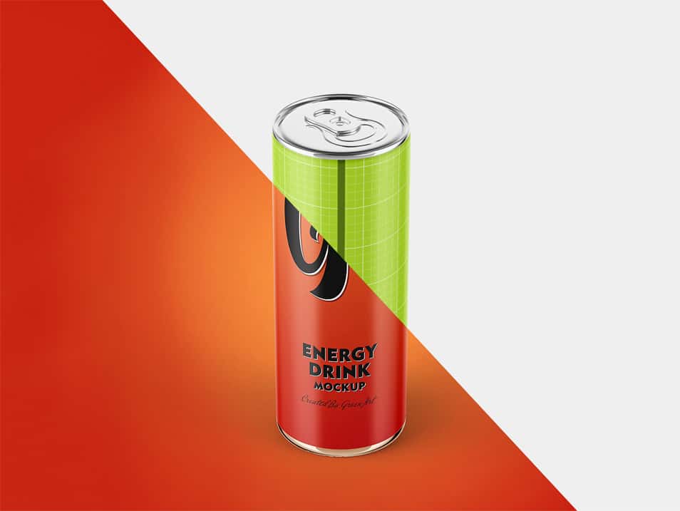 Download Energy Drink Mockup Set » CSS Author