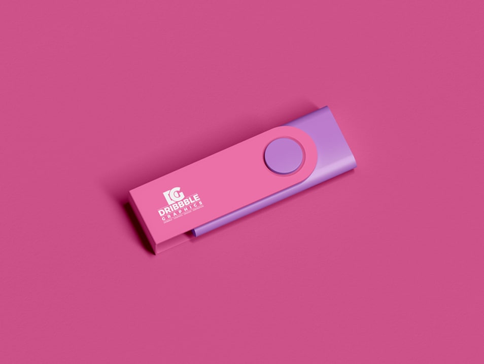 Download Free Branding USB Flash Drive Mockup » CSS Author