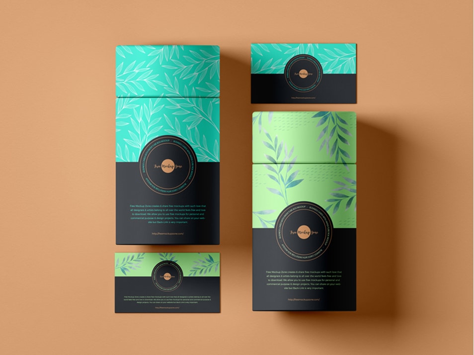 Download Free Business Cards With Paper Tube Box Mockup » CSS Author
