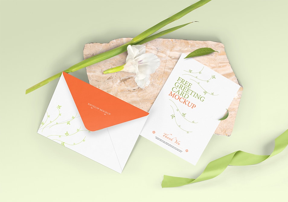 Free Greeting Card Mockup » CSS Author