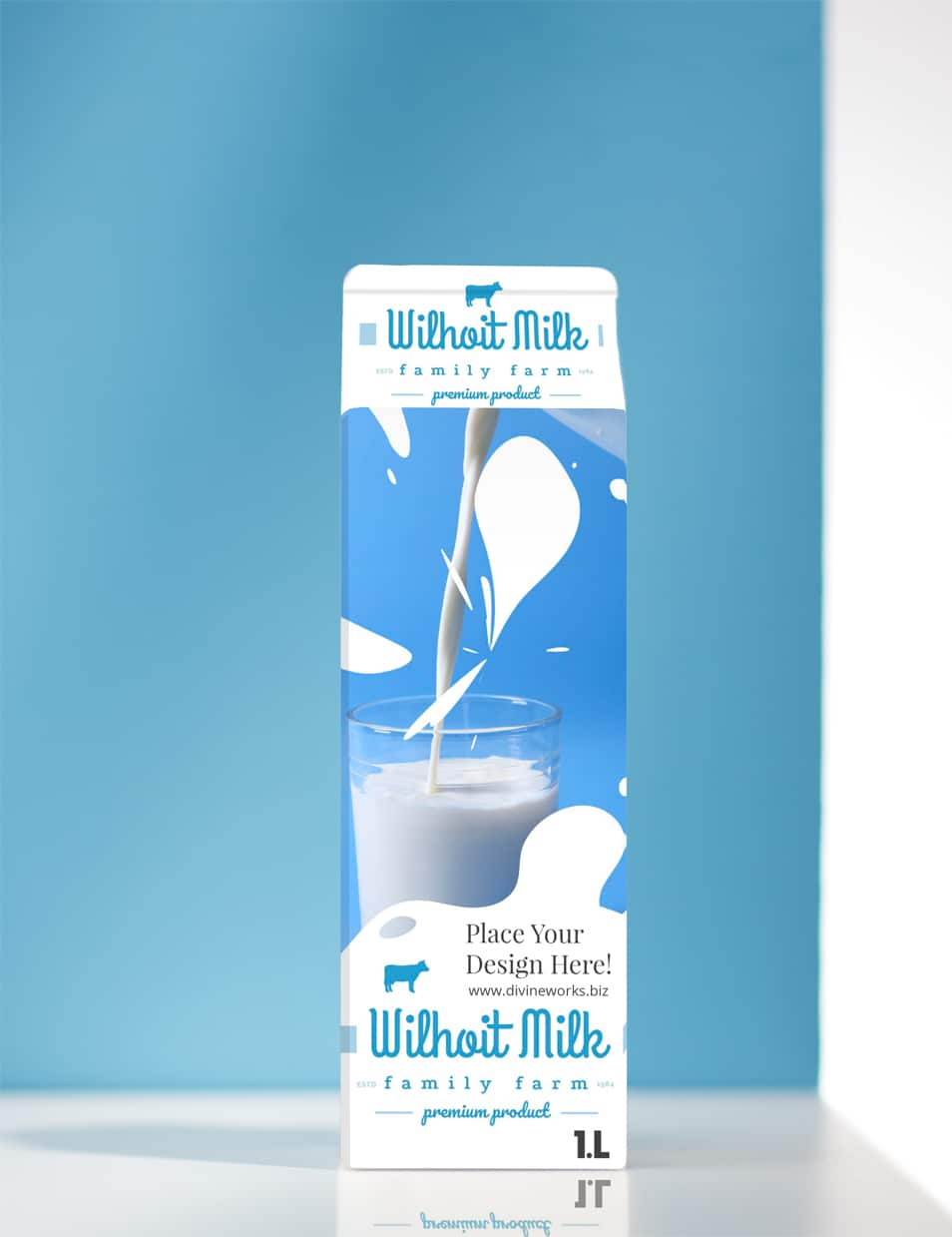 Download Free Milk Box Mockup » CSS Author