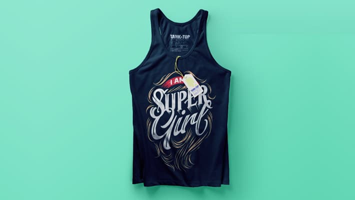 Free Top Tank Tshirt Mockup » CSS Author