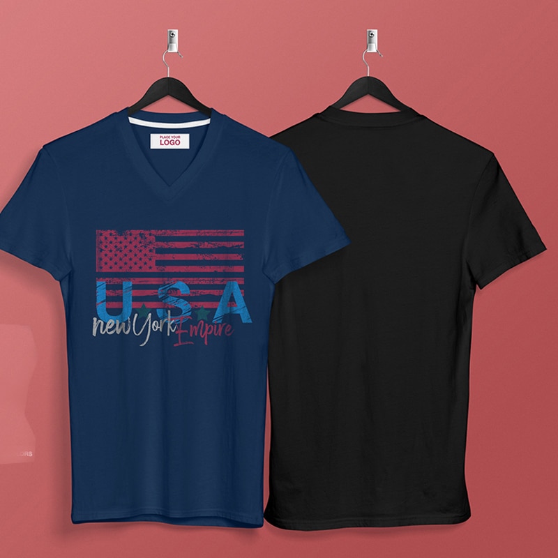 Download Free V Neck T-Shirt Mockup » CSS Author