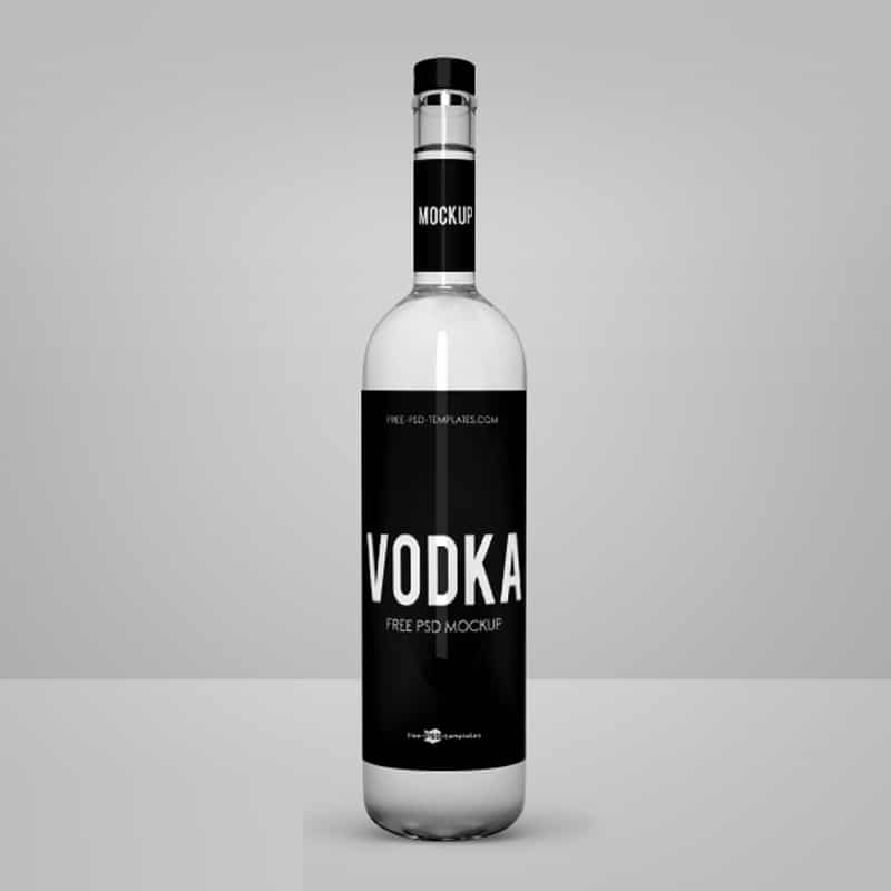 Download Free Vodka Mock Ups In Psd Css Author