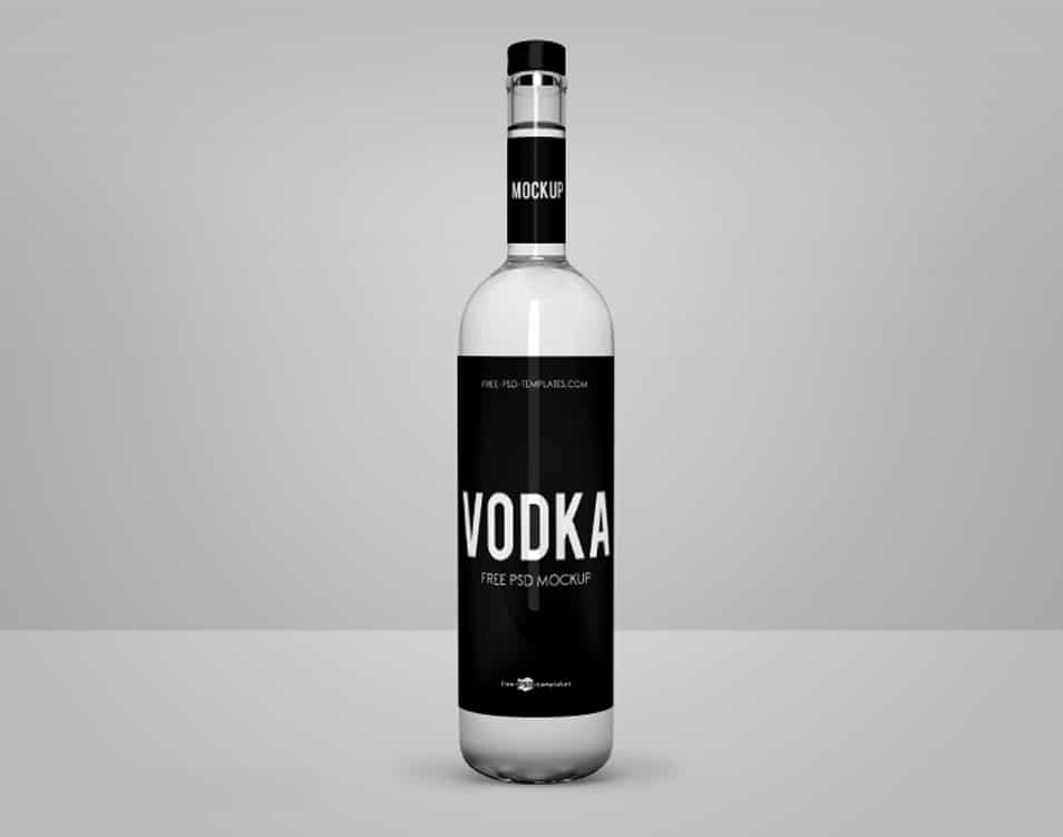 Download Free Vodka Mock-ups In PSD » CSS Author