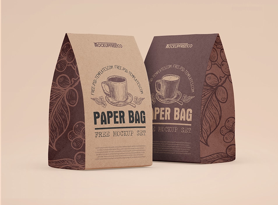 Kraft Paper Bag Mockup 3 Free PSD Mockups » CSS Author