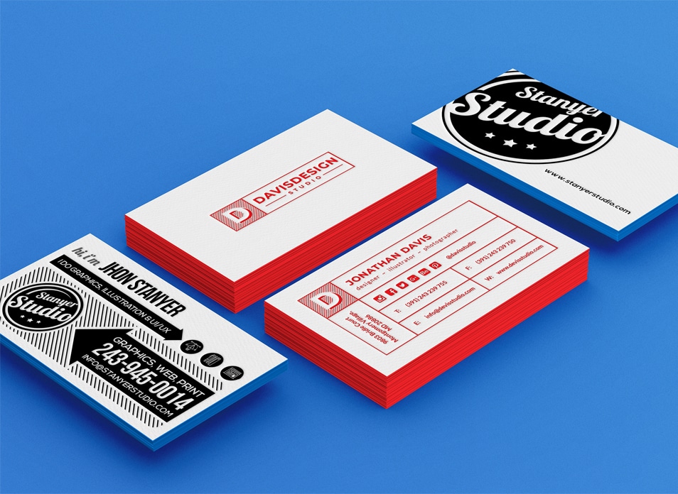 Download Stack Of Business Card Mockup » CSS Author