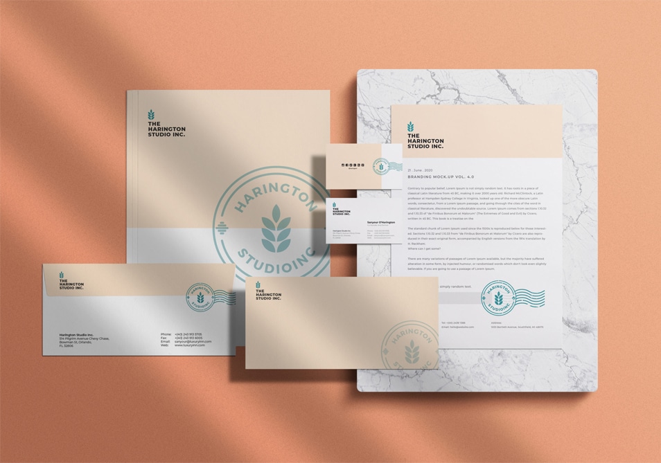 Download Stationery Branding PSD Mockup » CSS Author