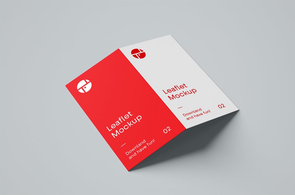 Download 2-Fold Brochure PSD Mockup » CSS Author