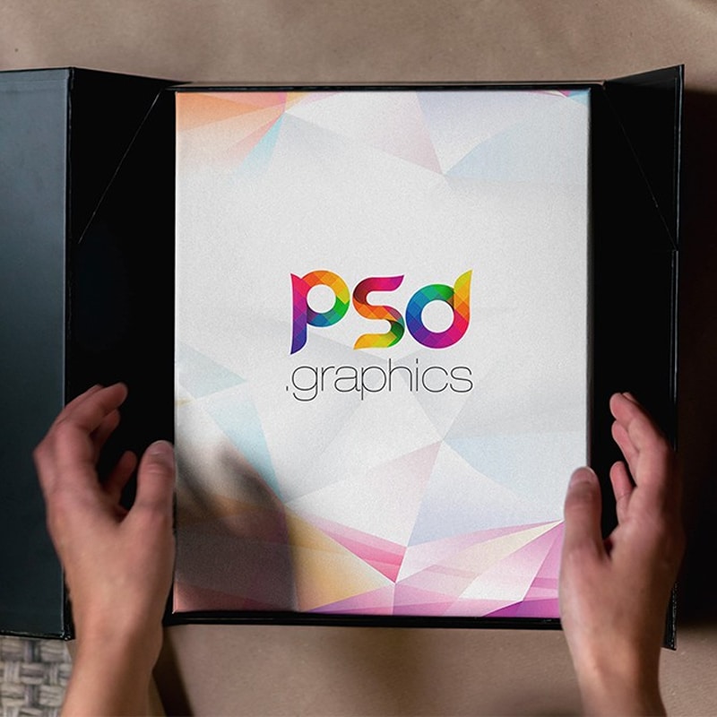 A4 Poster Unboxing Mockup Template » CSS Author