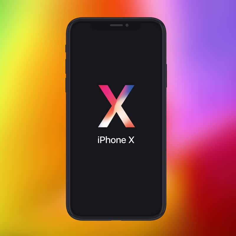 Download Flat IPhone X Mockup PSD Template » CSS Author