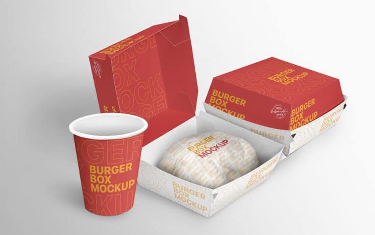 Download Free Burger Box Mockup » CSS Author