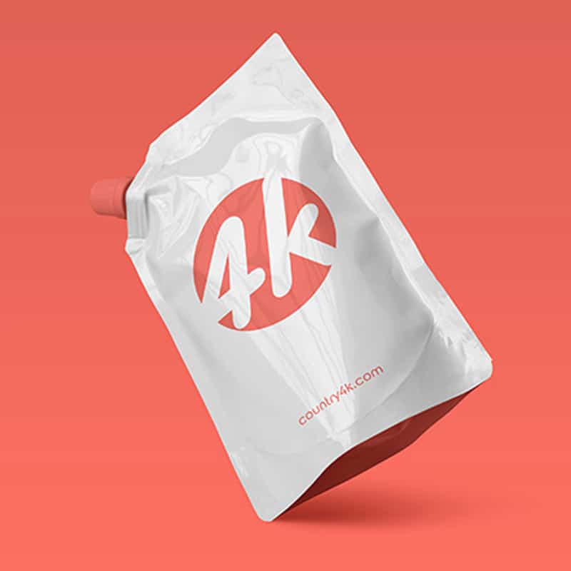 Free Doypack Foil Bag MockUp » CSS Author