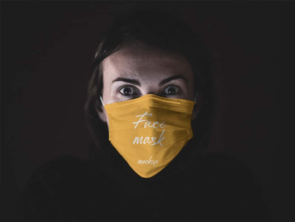 Download Free Face Mask Mockup PSD » CSS Author