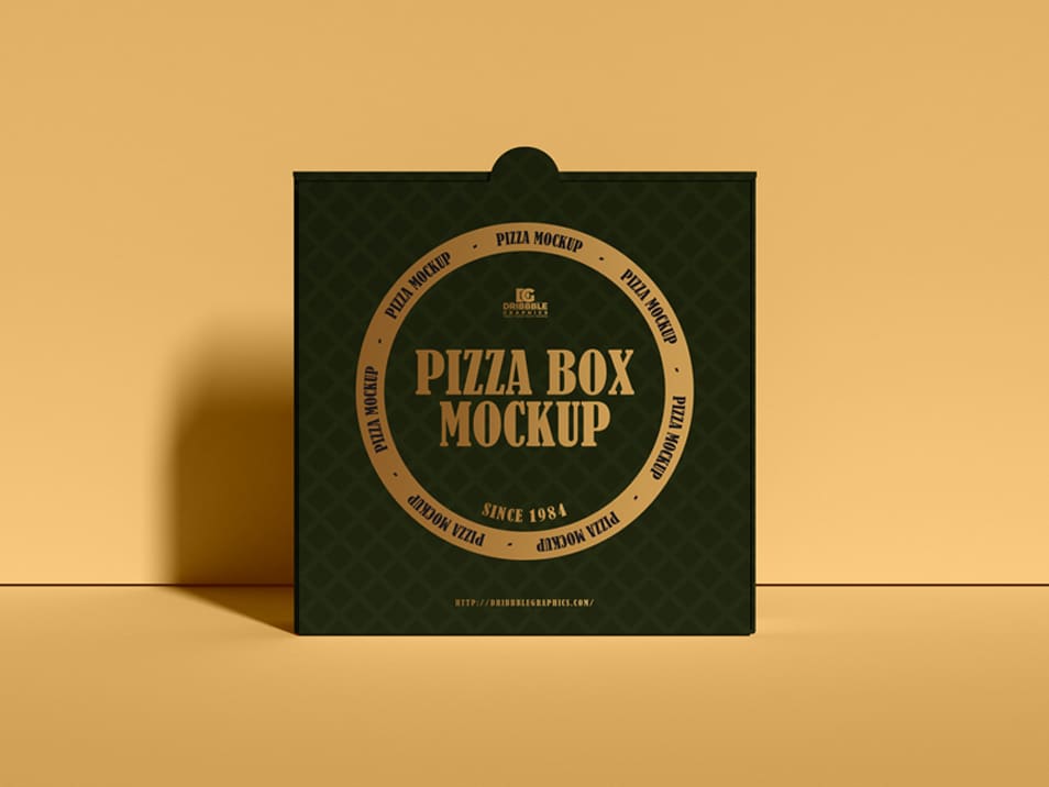 Download Free Modern Packaging Pizza Box Mockup » CSS Author