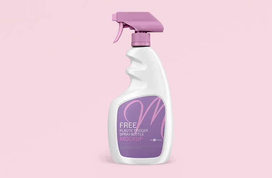 Download Free PSD Plastic Trigger Spray Bottle Mockup Template » CSS Author