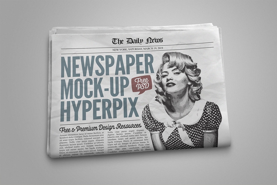 Download Newspaper Mockup » CSS Author