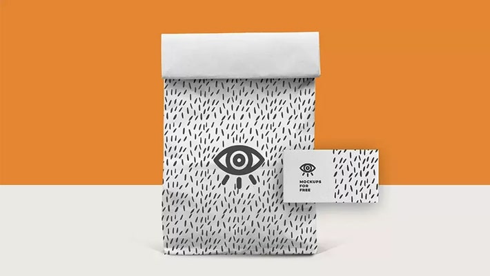 Download White Paper Bag Packaging Mockup » CSS Author