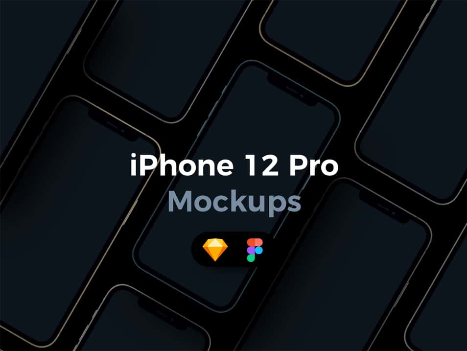 Download IPhone 12 Pro Mockups For Sketch & Figma » CSS Author