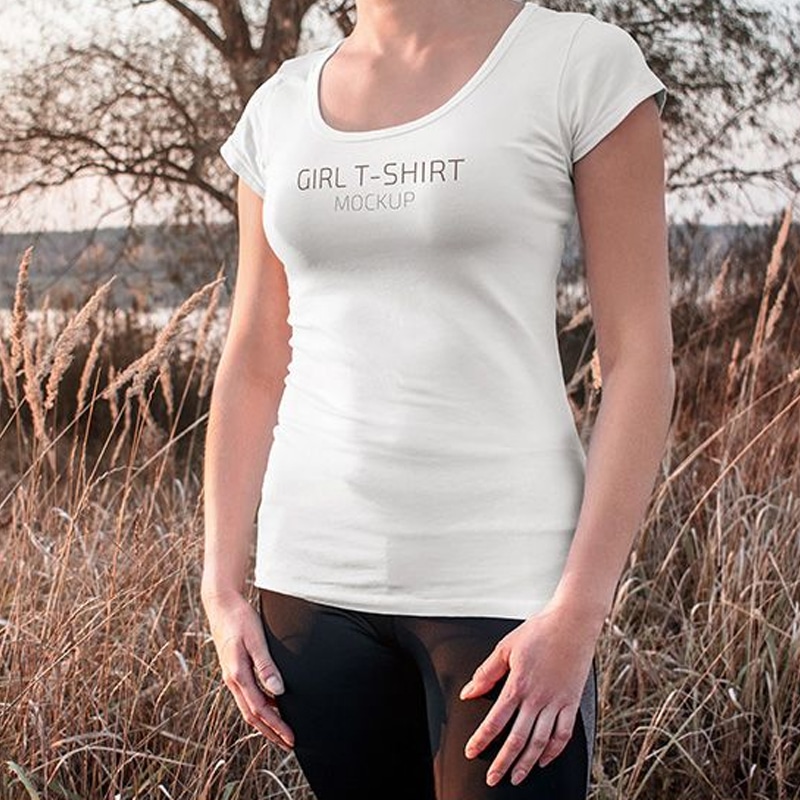 Download 5 Free Girl T-Shirt MockUps » CSS Author