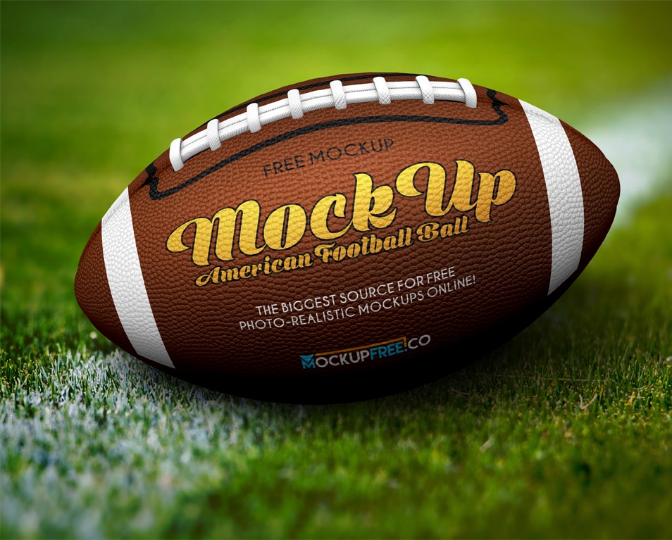 Download American Football Ball Free PSD Mockup » CSS Author