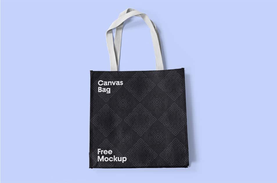 Download Canvas Bag PSD Mockup » CSS Author