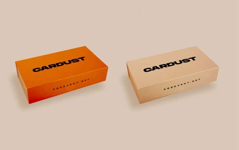 Download Cardboard Box Mockup Template PSD » CSS Author