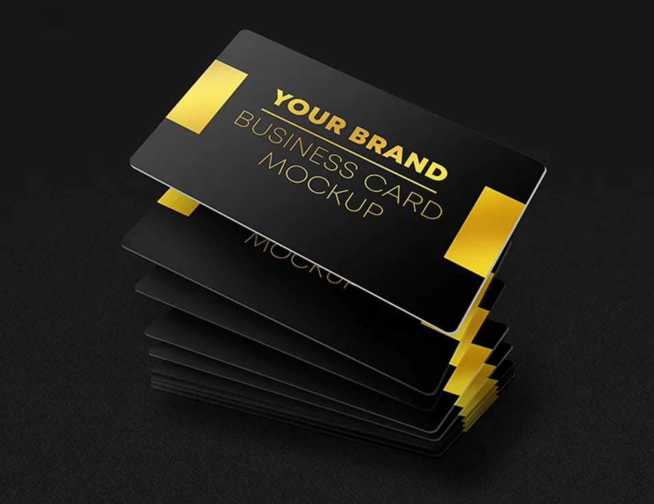 Download Free Business Card Mockup Set » CSS Author