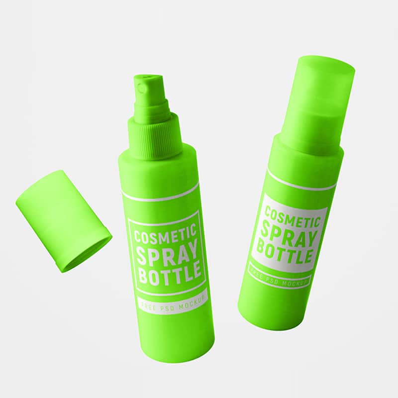 Download Free Cosmetic Spray Bottle Mockup Set » CSS Author
