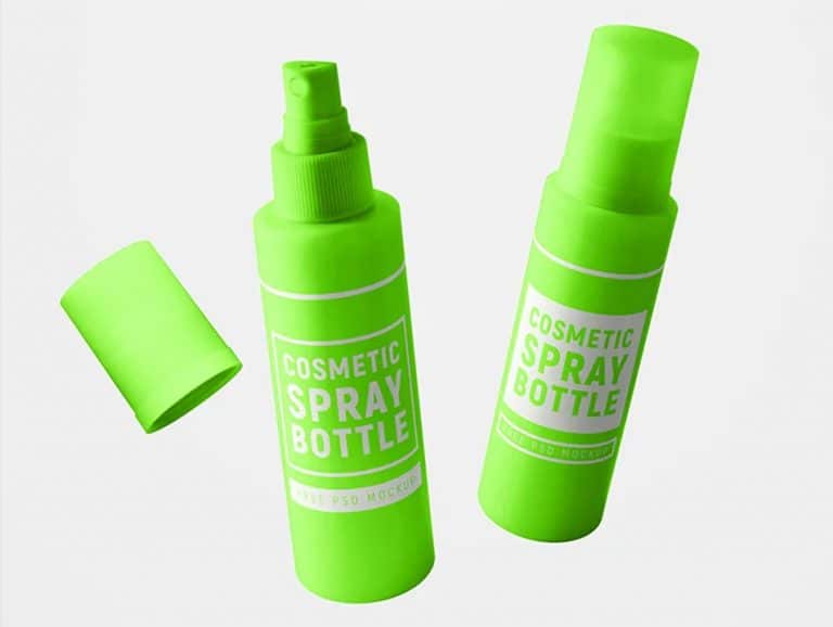 Download Free Cosmetic Spray Bottle Mockup Set » CSS Author