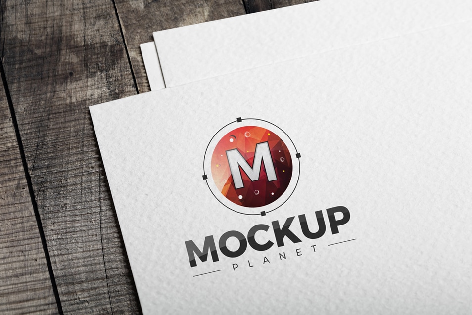Download Free Logo PSD Mockup » CSS Author