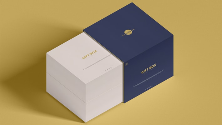 Download Free Slide Gift Box Mockup » CSS Author