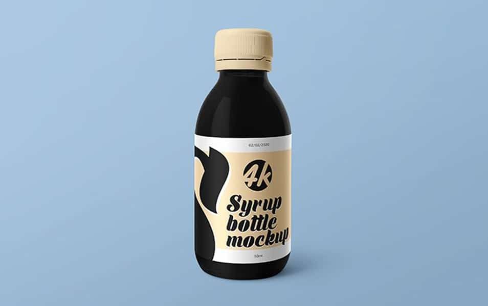 Download Free Syrup Medical Bottle MockUp » CSS Author