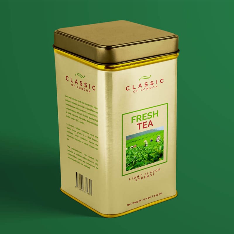 Download Free Tin Can Tea Box Mockup PSD » CSS Author