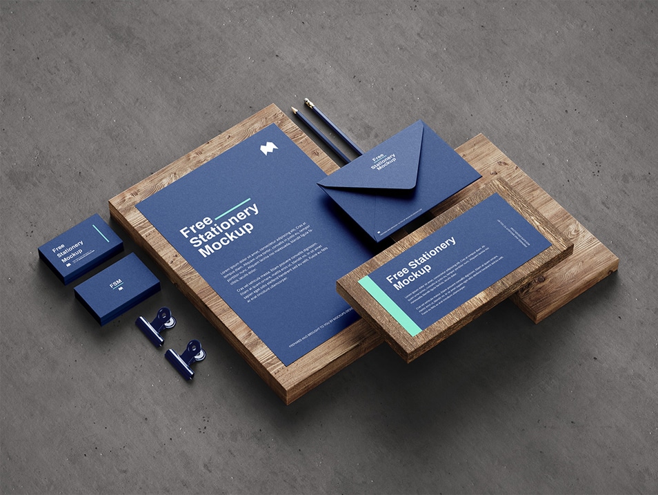 Download Free Stationery Mockup » CSS Author