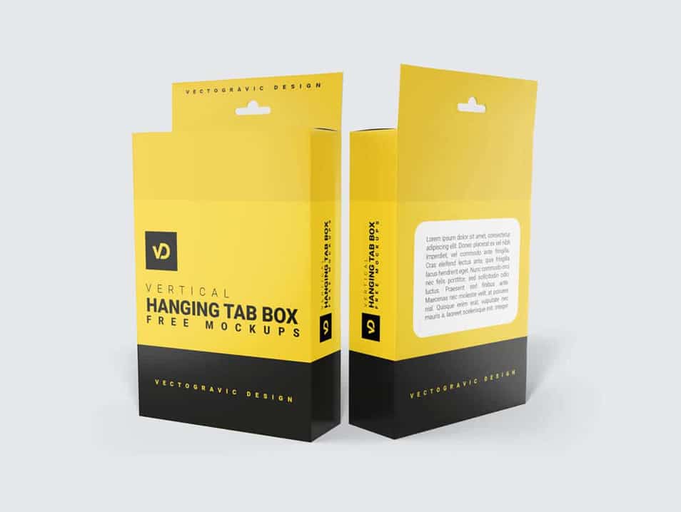 Download Hanging Tab Box Mockups » CSS Author